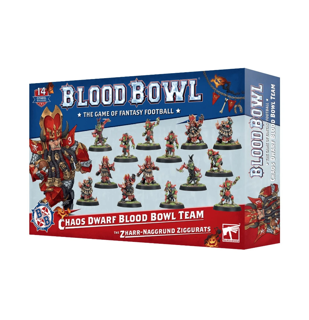 Games Workshop Blood Bowl: Chaos Dwarf Team – The Zharr-Maggrund Ziggurats 3 Games Workshop Blood Bowl: Chaos Dwarf Team – The Zharr-Maggrund Ziggurats