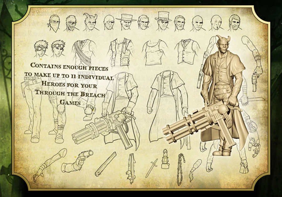 Through The Breach: Male Multi-part Kit 4 Through The Breach: Male Multi-part Kit - Image 2