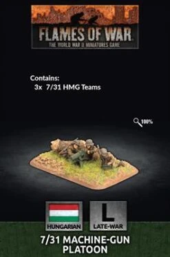 Hungarian 7/31 MG Platoon (x3)