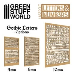 Letters And Numbers 6mm GOTHIC 7 Letters And Numbers 6mm GOTHIC -Games Workshop Sale JkmY43jIonJoODykkD1ZlcfFNyHHnJPn 1