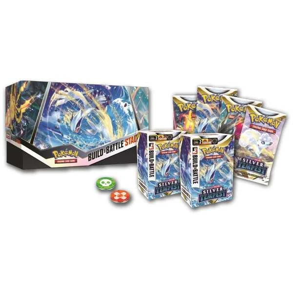 Pokemon TCG: Sword & Shield 12 Silver Tempest Build And Battle Stadium Box 6 Pokemon TCG: Sword & Shield 12 Silver Tempest Build And Battle Stadium Box - Image 4