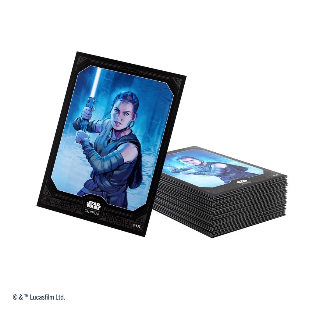 Gamegenic Star Wars: Unlimited Art Sleeves – Rey 5 Gamegenic Star Wars: Unlimited Art Sleeves – Rey - Image 3