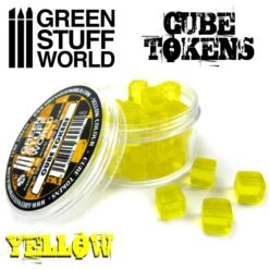 Yellow Cube Tokens