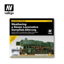Vallejo AV Train Color – Steam Engine Weathering Set