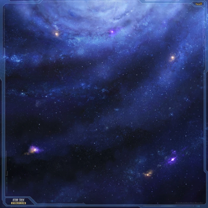 Star Trek Ascendancy: Galaxy Play Mat (36×36) 4 Star Trek Ascendancy: Galaxy Play Mat (36×36) - Image 2