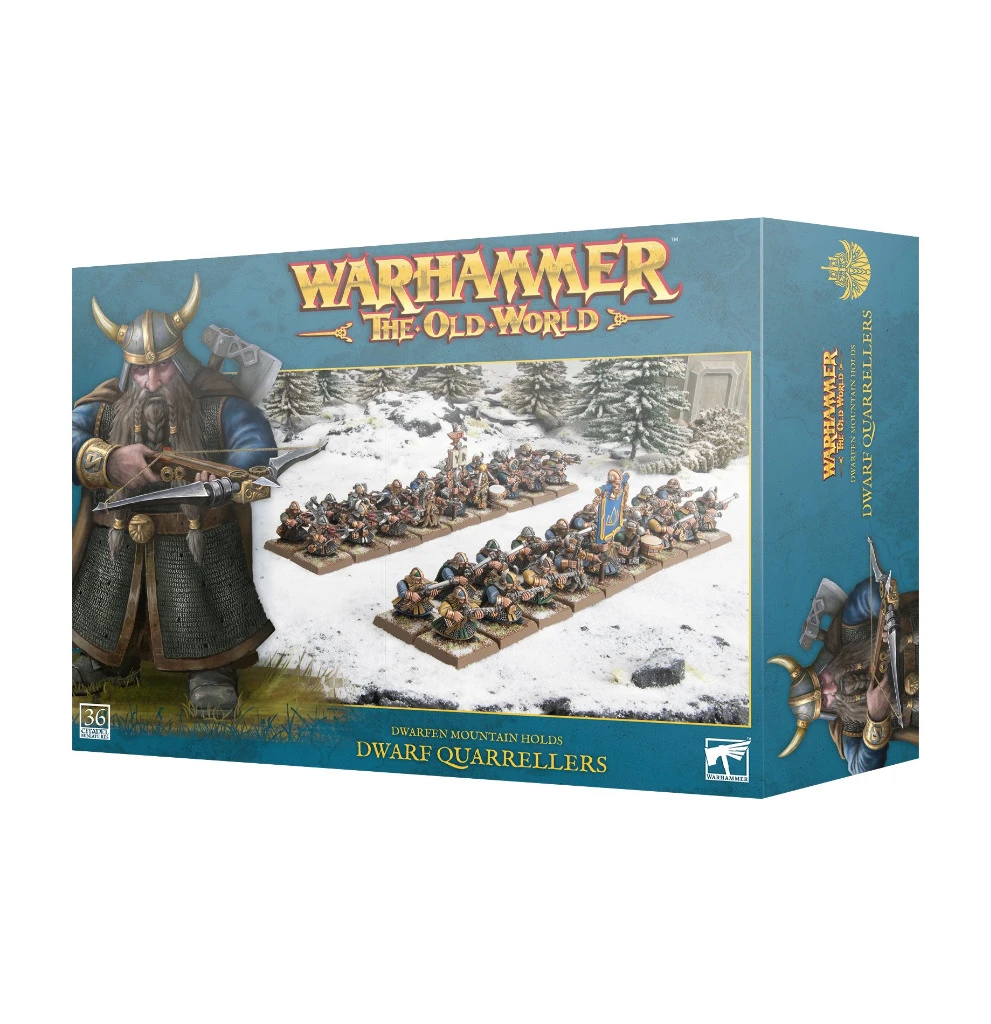 Games Workshop Dwarfen Mountain Holds: Dwarf Quarrellers 3 Games Workshop Dwarfen Mountain Holds: Dwarf Quarrellers