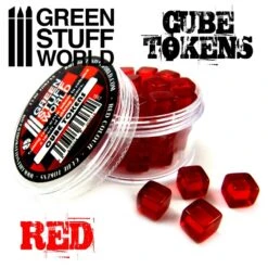 Red Cube Tokens