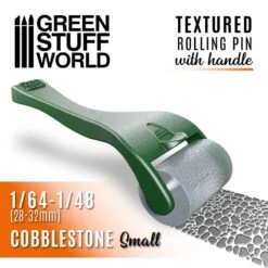 Rolling Pin With Handle β Cobblestone Small