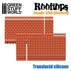 Silicone Molds – Rooftops 1/35 (54mm)