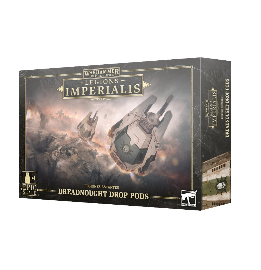Games Workshop Legions Imperialis: Dreadnought Drop Pods 3 Games Workshop Legions Imperialis: Dreadnought Drop Pods