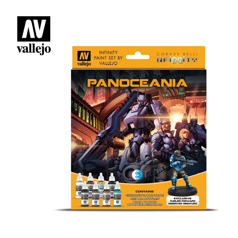 AV Vallejo Model Color Set – Infinity Panoceania Exclusive 3 AV Vallejo Model Color Set – Infinity Panoceania Exclusive