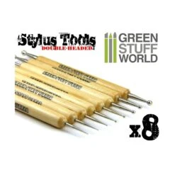 8x Sculpting STYLUS BALL Tool Set