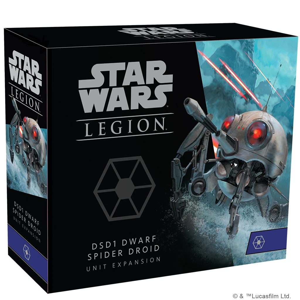 Star Wars Legion: DSD1 Dwarf Spider Droid Unit Expansion 3 Star Wars Legion: DSD1 Dwarf Spider Droid Unit Expansion