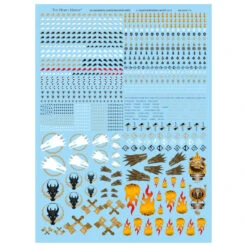 Salamanders Legion Transfer Sheet