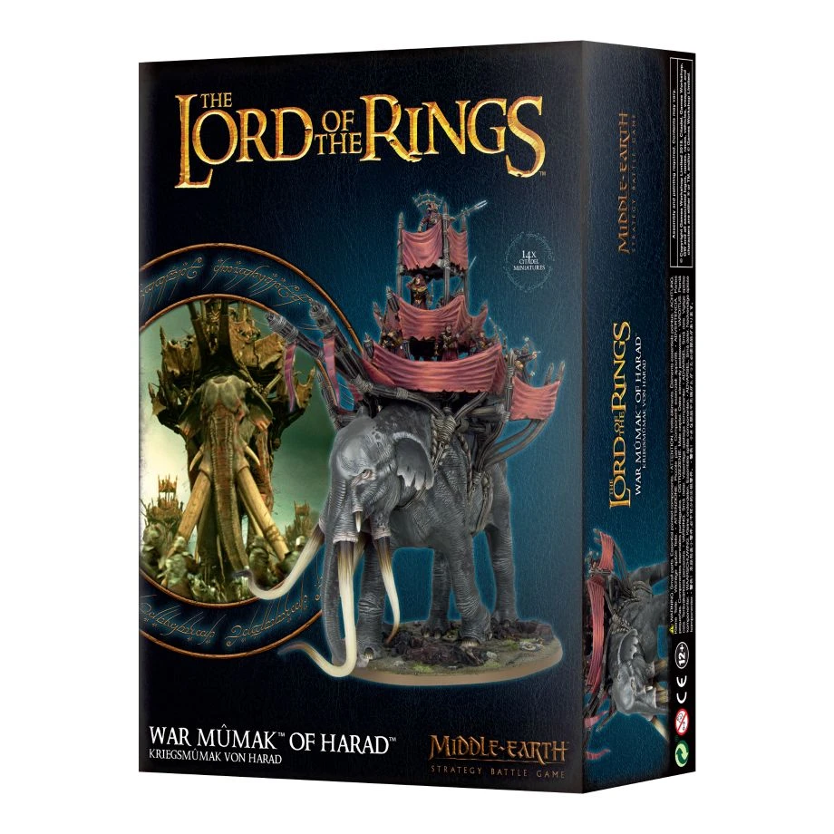 Games Workshop Lord Of The Rings: War Mumak Of Harad 3 Games Workshop Lord Of The Rings: War Mumak Of Harad