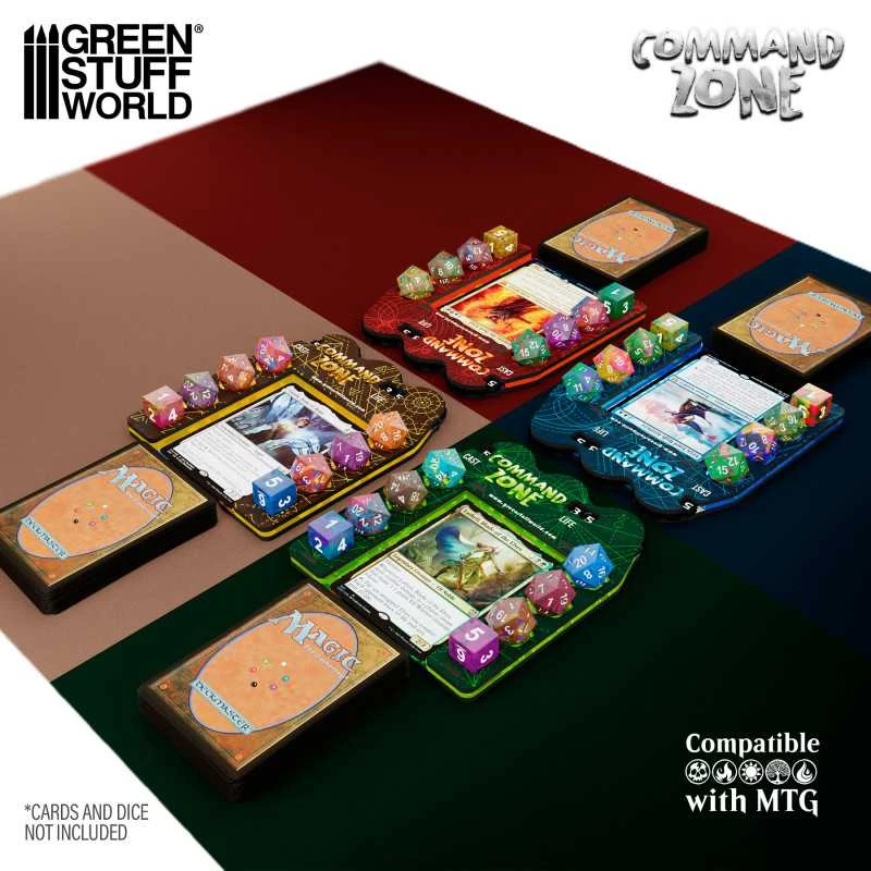 Command Zone Tray – Island 4 Command Zone Tray – Island - Image 2