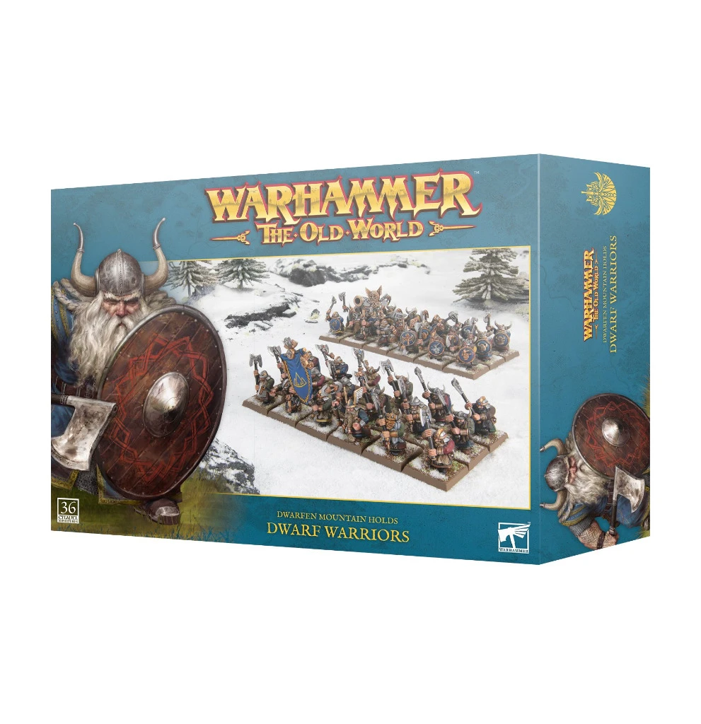 Games Workshop Dwarfen Mountain Holds: Dwarf Warriors 3 Games Workshop Dwarfen Mountain Holds: Dwarf Warriors