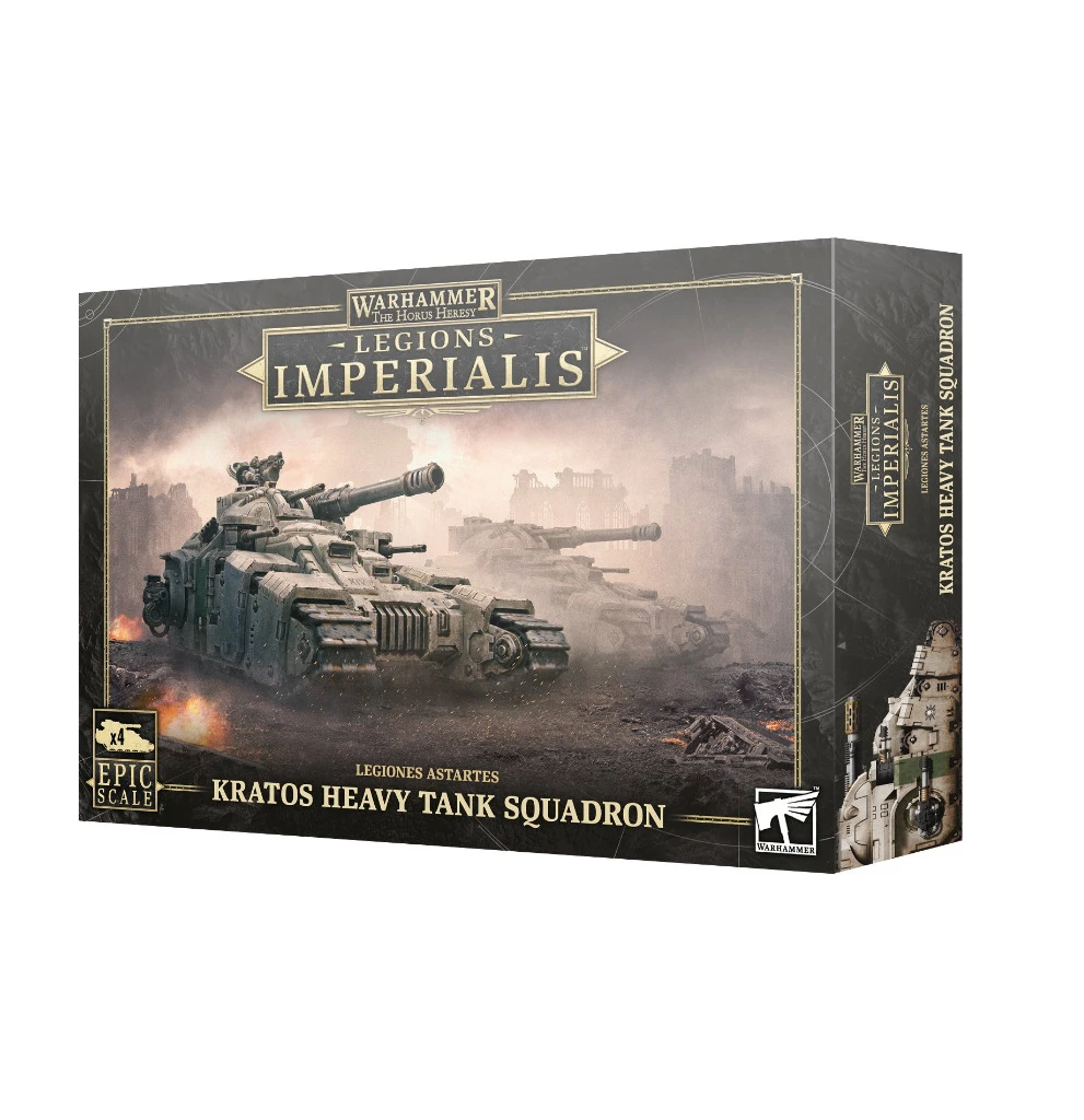 Games Workshop Legions Imperialis: Kratos Heavy Tank Squadron 3 Games Workshop Legions Imperialis: Kratos Heavy Tank Squadron