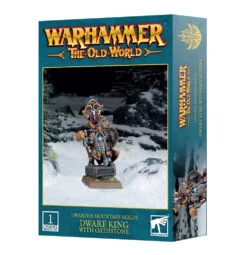 Games Workshop Dwarfen Holds: Dwarf King With Oathstone