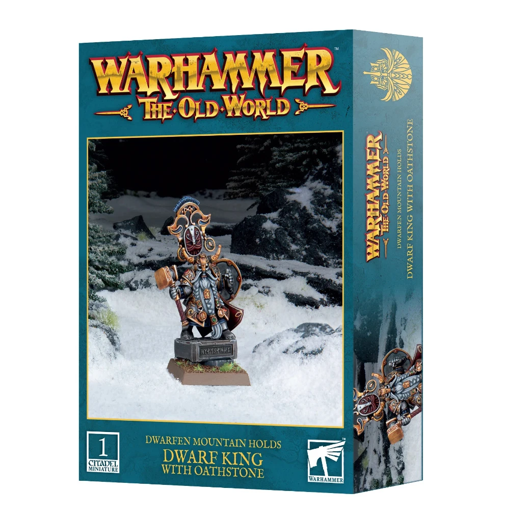 Games Workshop Dwarfen Holds: Dwarf King With Oathstone 3 Games Workshop Dwarfen Holds: Dwarf King With Oathstone