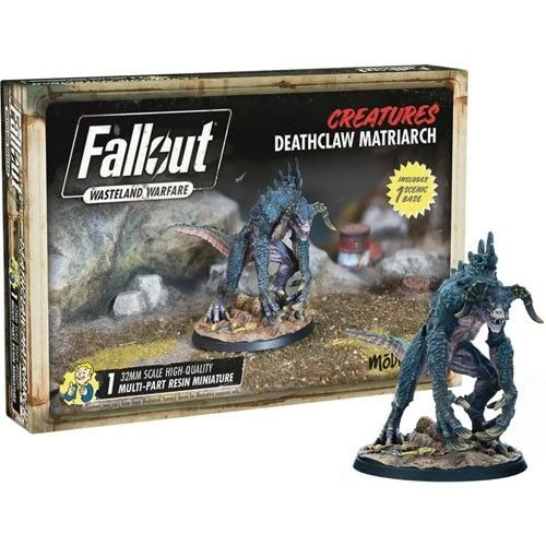Fallout Wasteland Warfare – Deathclaw Matriarch 3 Fallout Wasteland Warfare – Deathclaw Matriarch
