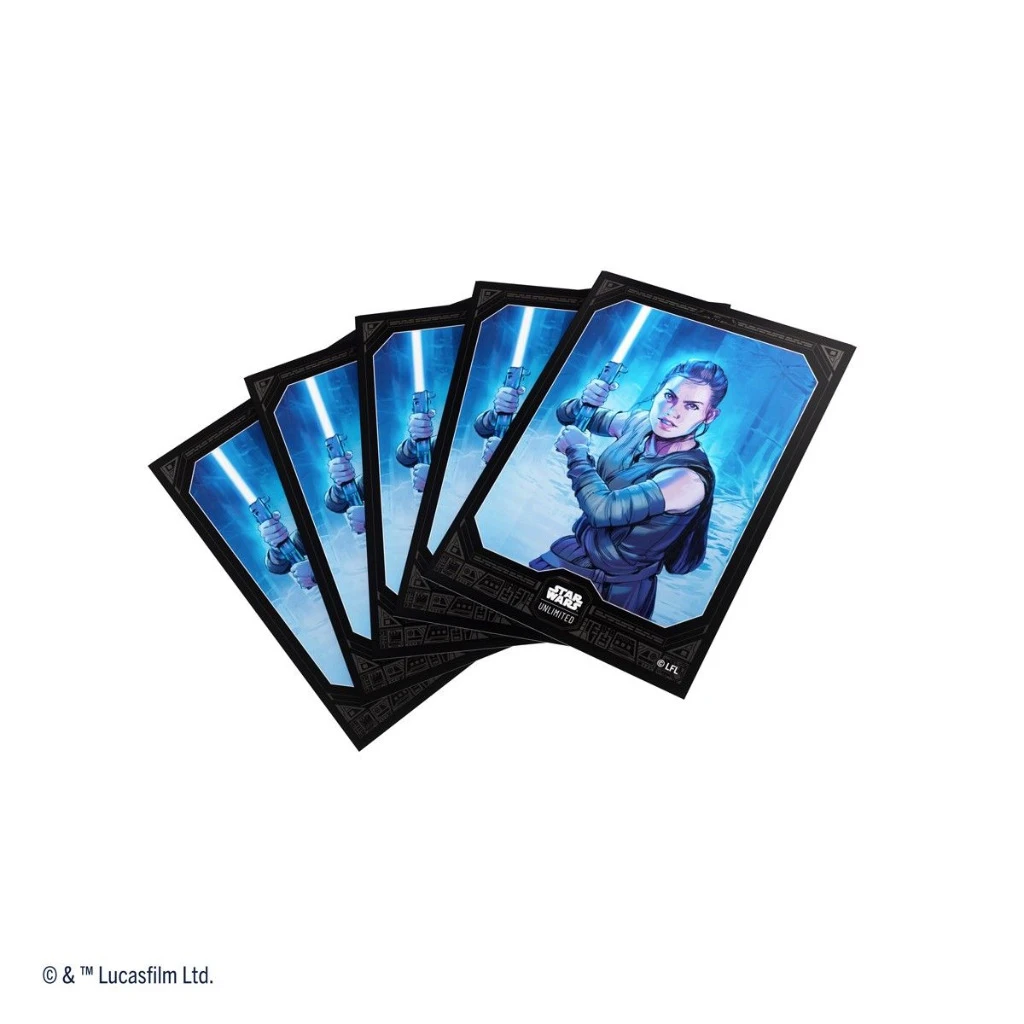 Gamegenic Star Wars: Unlimited Art Sleeves – Rey 4 Gamegenic Star Wars: Unlimited Art Sleeves – Rey - Image 2