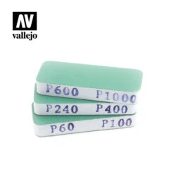 AV Vallejo Tools β Flexisander Dual Grit X3 (80x30x12mm)