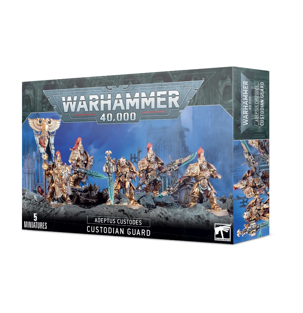 Games Workshop Adeptus Custodes Custodian Guard 3 Games Workshop Adeptus Custodes Custodian Guard