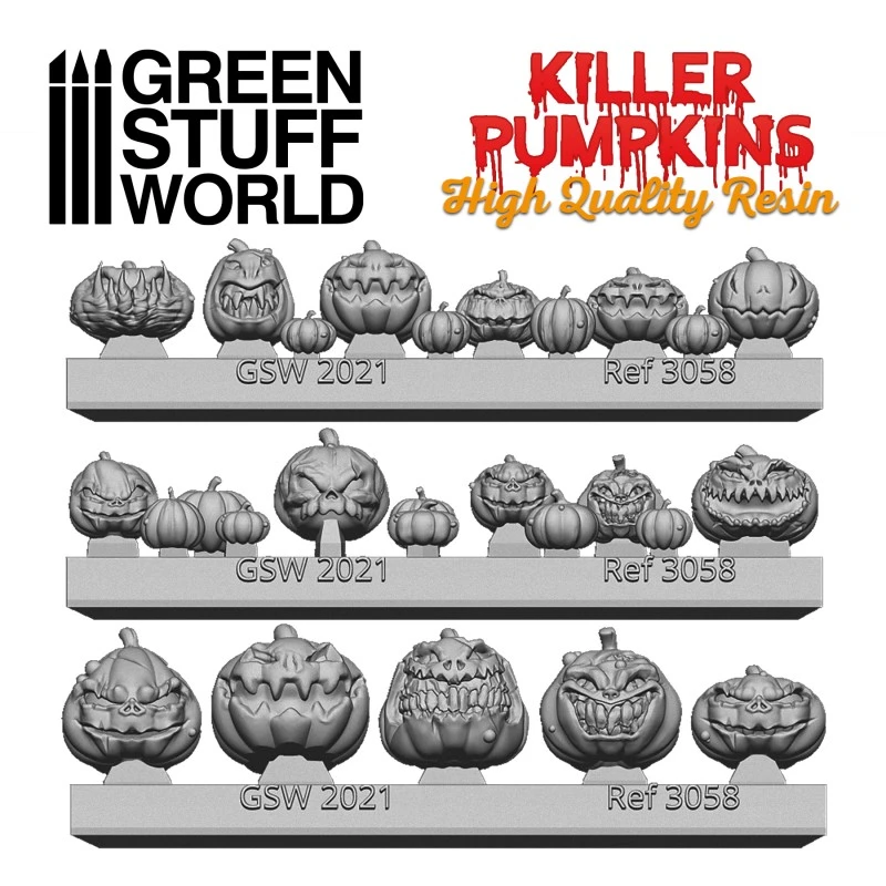 Resin Killer Pumpkins 4 Resin Killer Pumpkins - Image 2