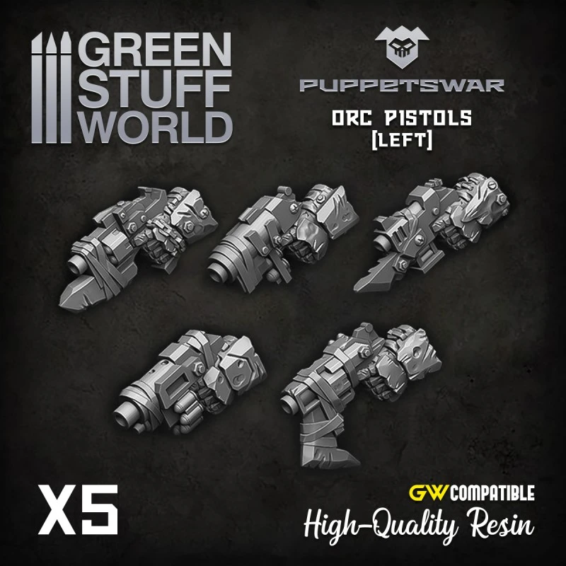 Orc Pistols – Left 3 Orc Pistols – Left