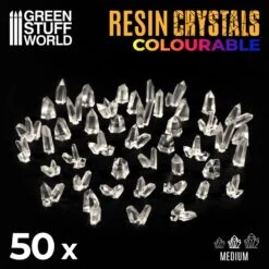 CLEAR Resin Crystals – Medium