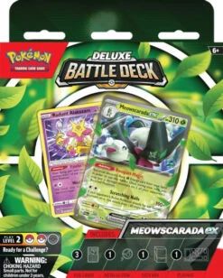 POKEMON Pokémon TCG: Deluxe Battle Decks – Quaquaval Ex/ Meowscarada Ex.