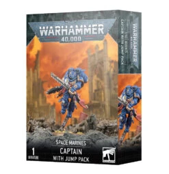 Games Workshop Space Marines: Captain With Jump Pack