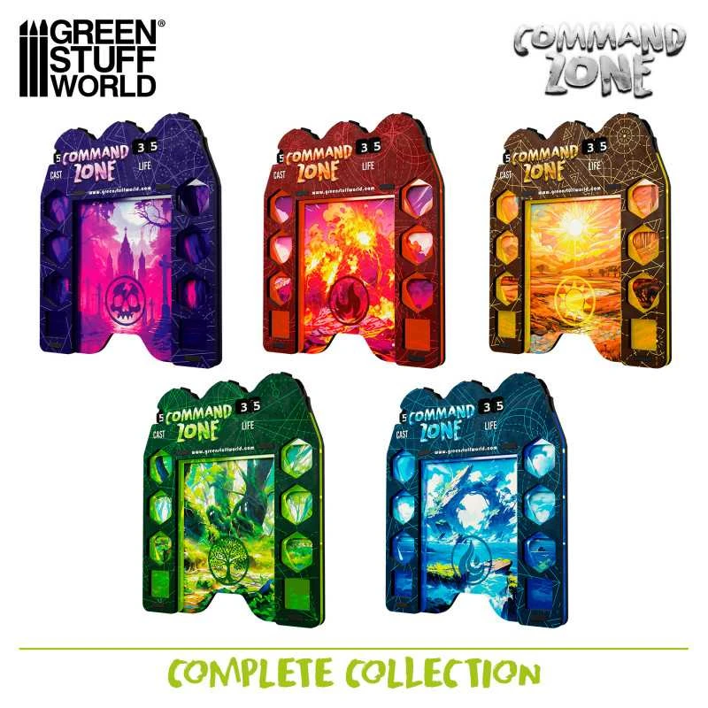 Command Zone Tray – Island 5 Command Zone Tray – Island - Image 3