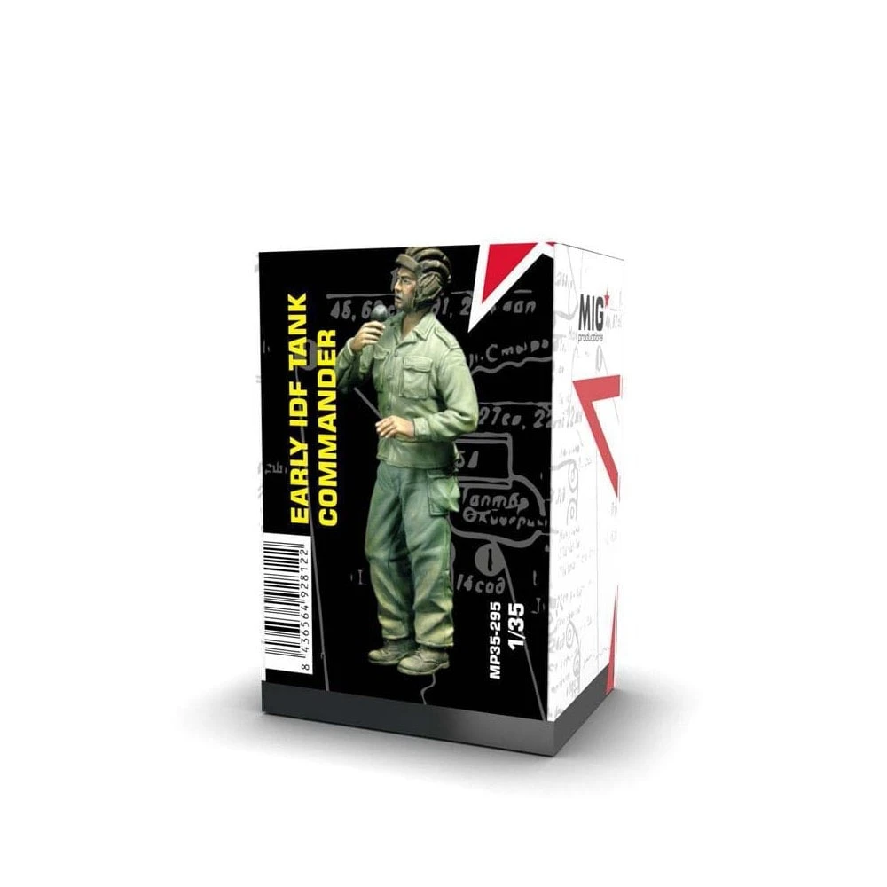 Early Idf Tank Commander 1:35 3 Early Idf Tank Commander 1:35