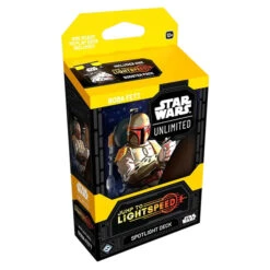 Fantasy Flight Games Star Wars: Unlimited – Jump To Lightspeed Spotlight Deck – Boba Fett