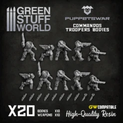 Commandos Troopers Bodies