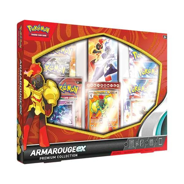 Pokemon TCG: Armarouge Ex Premium Collection 3 Pokemon TCG: Armarouge Ex Premium Collection