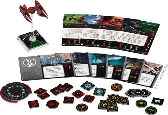 Star Wars X-Wing: Major Vonreg’s TIE 4 Star Wars X-Wing: Major Vonreg’s TIE - Image 2