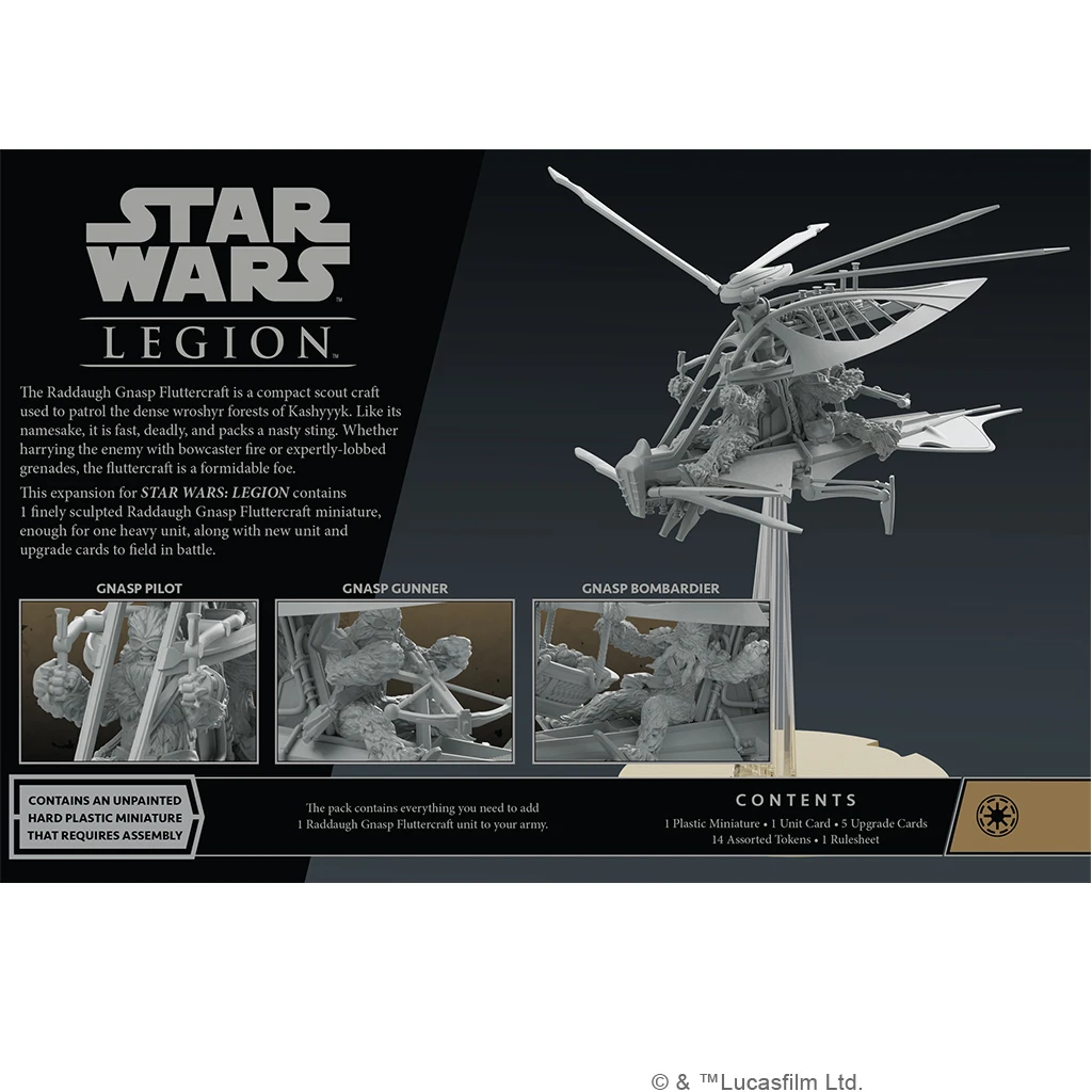 Star Wars Legion: Raddaugh Gnasp Fluttercraft 4 Star Wars Legion: Raddaugh Gnasp Fluttercraft - Image 2