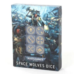 Games Workshop Warhammer 40,000: Space Wolves Dice Set