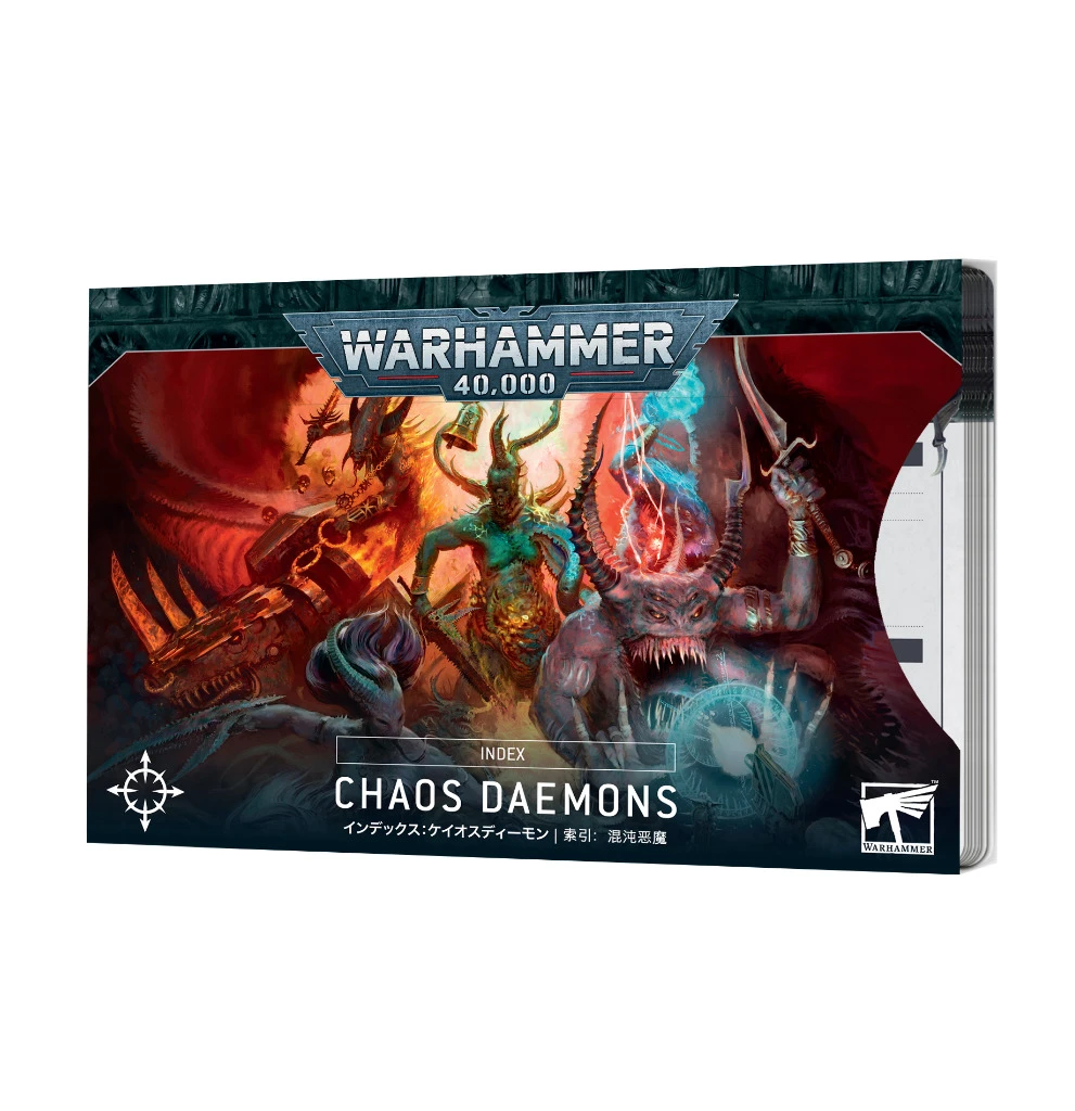 Games Workshop Warhammer 40,000 Index Cards: Chaos Daemons 3 Games Workshop Warhammer 40,000 Index Cards: Chaos Daemons