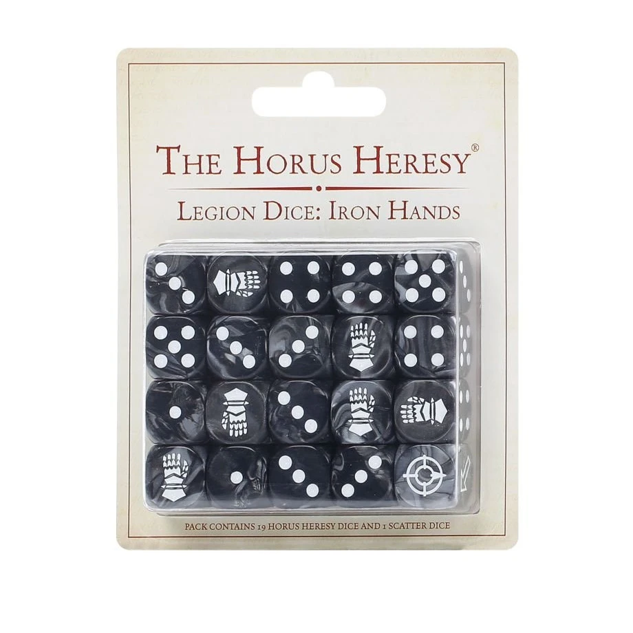 Legion Dice – Iron Hands 3 Legion Dice – Iron Hands