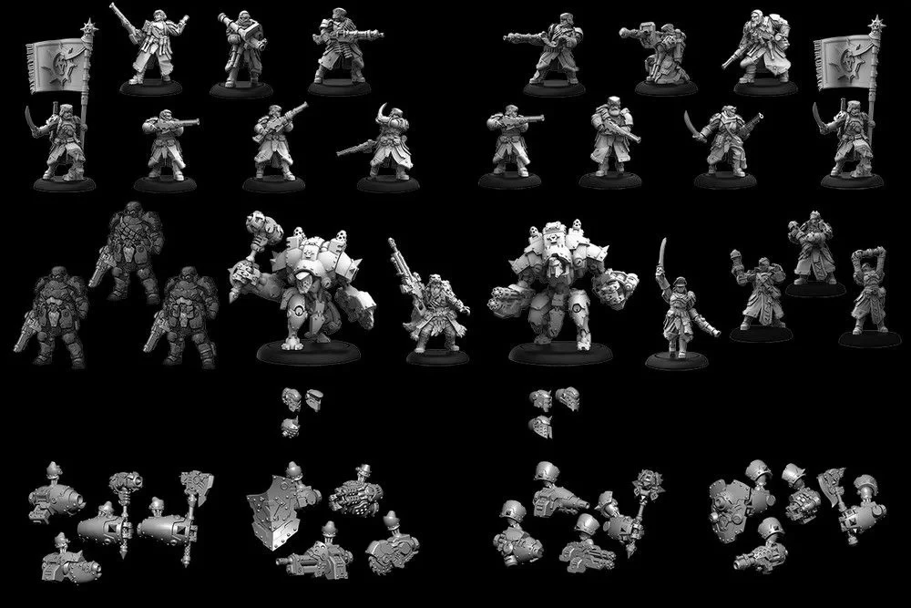 Warmachine: Khador Winter Korps Core Army Starter 3 Warmachine: Khador Winter Korps Core Army Starter