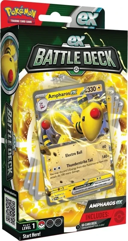 Pokemon TCG: Lucario / Ampharos EX Battle Deck 3 Pokemon TCG: Lucario / Ampharos EX Battle Deck
