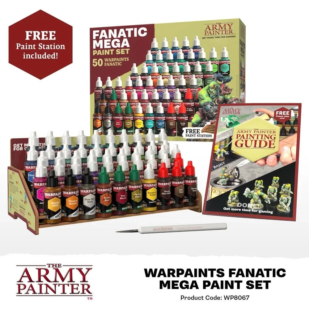 The Army Painter Warpaints Fanatic: Mega Paint Set 4 The Army Painter Warpaints Fanatic: Mega Paint Set - Image 2