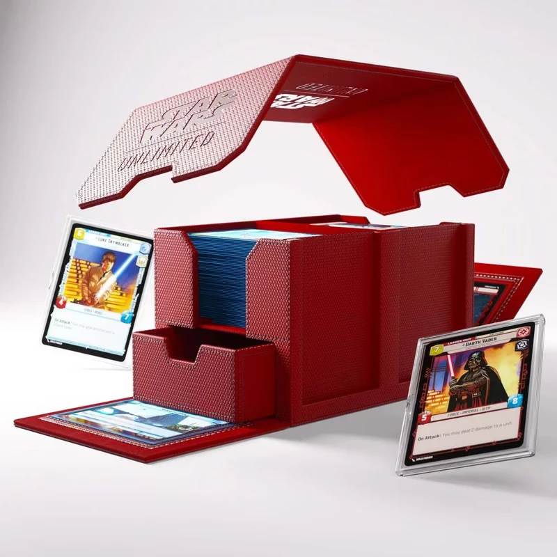 Gamegenic Star Wars: Unlimited Double Deck Pod – Red 5 Gamegenic Star Wars: Unlimited Double Deck Pod – Red - Image 3