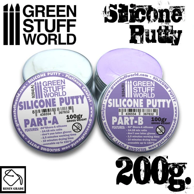 Violet Silicone Putty 200gr 3 Violet Silicone Putty 200gr