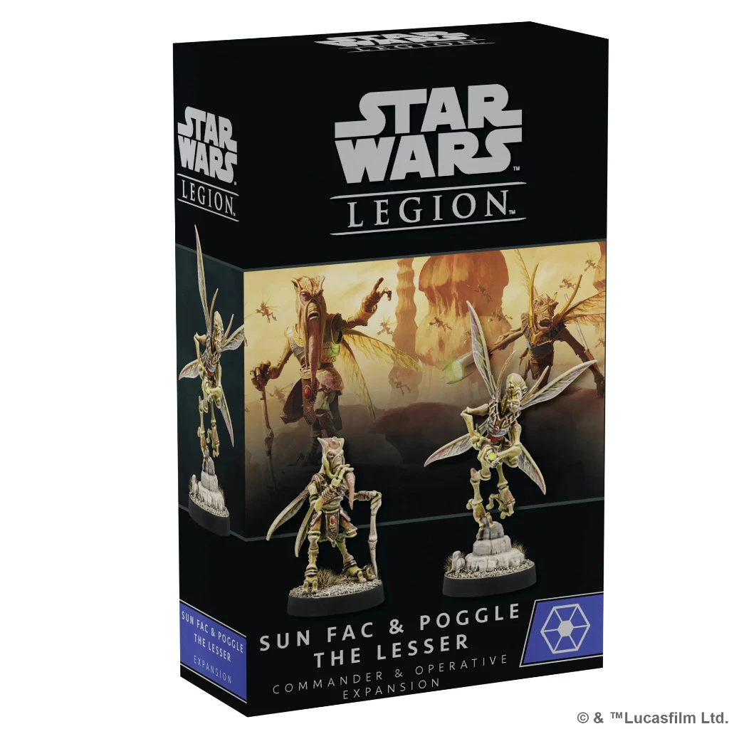 Star Wars Legion: Sun Fac & Poggle The Lesser Commander Expansion 3 Star Wars Legion: Sun Fac & Poggle The Lesser Commander Expansion