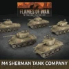 Flames Of War – M4 Sherman Tank Company (x5 Plastic)